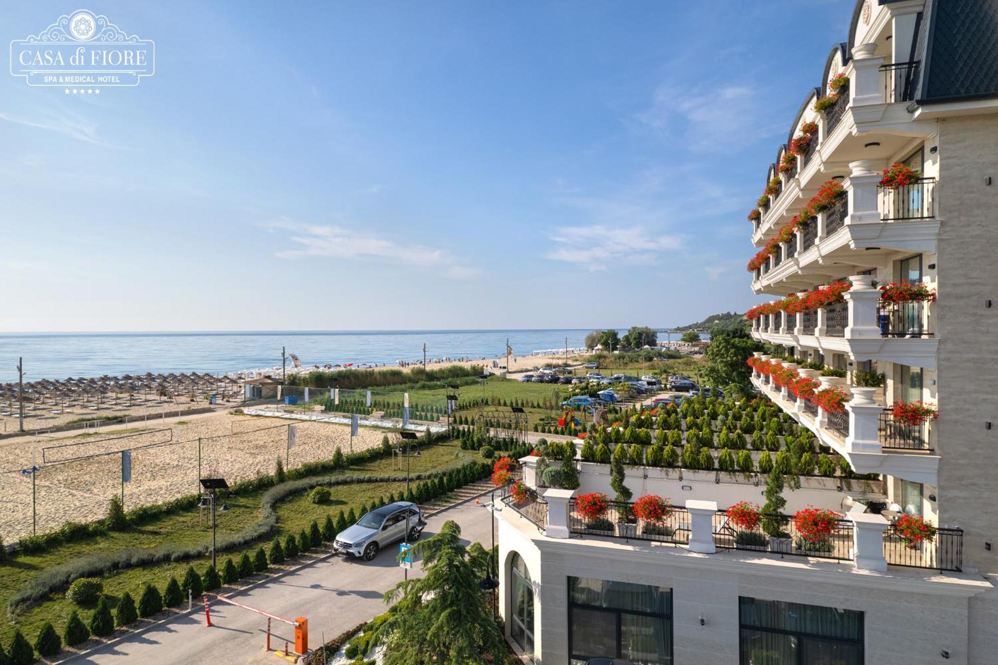 Casa Di Fiore Spa And Medical Hotel, Mineral Pools & Private Beach Kranevo Extérieur photo The beach at the complex